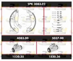 PASTILLAS/ZAPATAS/DISCOS ETC. 308302 - KIT ZAPATAS + BOMBINES RENAULT CLIO/RENAULT SUPER. 5