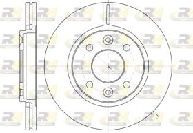 PASTILLAS/ZAPATAS/DISCOS ETC. 611710 - DISCO DE FRENO DELANTERO RENAULT 21