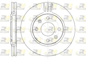 PASTILLAS/ZAPATAS/DISCOS ETC. 644910 - DISCO DE FRENO DELANTERO PEUGEOT 406