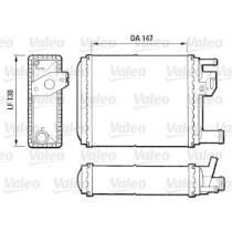 VALEO VARIOS ARTICULOS 812032 - RADIADOR CALEFACCION RENAULT 5 - RENAULT 7