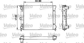 VALEO VARIOS ARTICULOS 883818 - RADIADOR MOTOR SEAT TERRA- TRANS  VOLKSWAGEN POLO