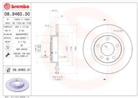 SISTEMA DE FRENO 08946030 - DISCO P/TURISMO