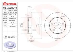 SISTEMA DE FRENO 08A02910 - DISCO P/TURISMO