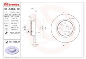 SISTEMA DE FRENO 08A26810 - DISCO P/TURISMO