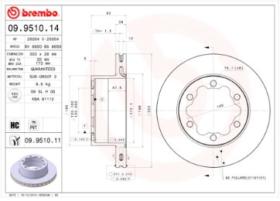 SISTEMA DE FRENO 09951014 - DISCO