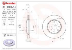 SISTEMA DE FRENO 09992814 - DISCO