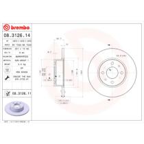 SISTEMA DE FRENO 08312614 - DISCO