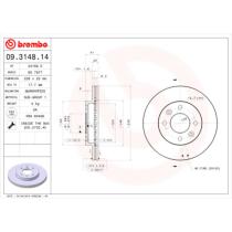 SISTEMA DE FRENO 09314814 - DISCOS