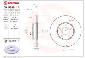 SISTEMA DE FRENO 09958914 - DISCOS