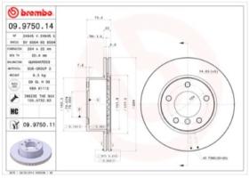 SISTEMA DE FRENO 09975014 - DISCO