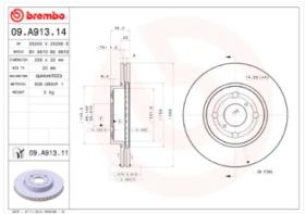 SISTEMA DE FRENO 09A91314 - DISCO