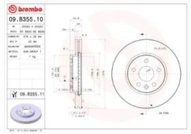 SISTEMA DE FRENO 09B35510 - DISCO