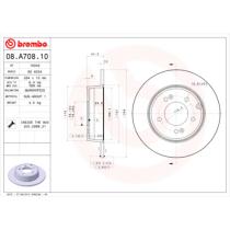 SISTEMA DE FRENO 08A70810 - DISCO