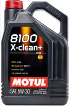 MOTUL ACEITES 106377 - 8100X CLEAN+ 5W30 5L