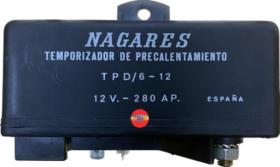 NAGARES MATERIAL ELECTRICO TPD612 - TEMPORIZADOR RELE DE CALENTADORES