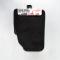 POOL-LINE ACCESORIOS 610501 - JGO. 4 ALFOMBRAS MOQUETA NEGRA TALONERA TERMOSELLADA