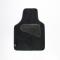 POOL-LINE ACCESORIOS 610501 - JGO. 4 ALFOMBRAS MOQUETA NEGRA TALONERA TERMOSELLADA