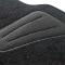 POOL-LINE ACCESORIOS 610501 - JGO. 4 ALFOMBRAS MOQUETA NEGRA TALONERA TERMOSELLADA