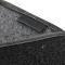 POOL-LINE ACCESORIOS 610501 - JGO. 4 ALFOMBRAS MOQUETA NEGRA TALONERA TERMOSELLADA